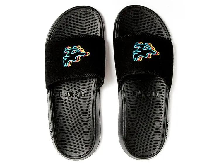 Sandalia Gangsta 3Cats Hombre Negro