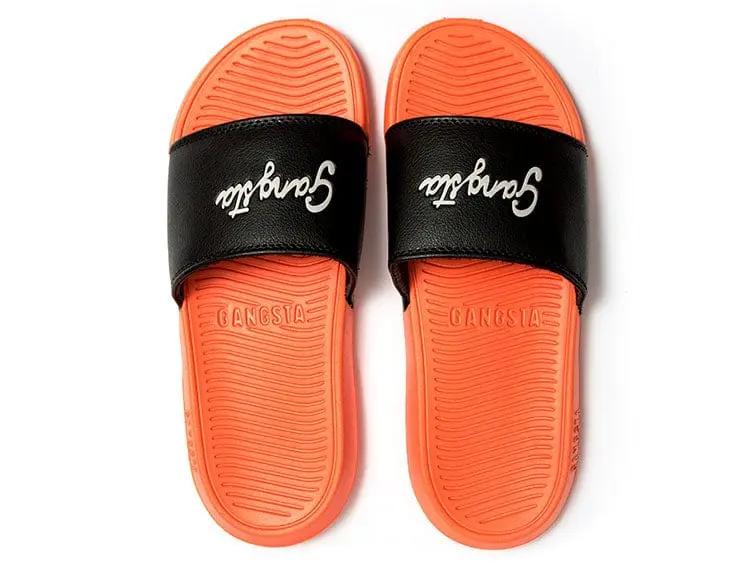 Sandalia Gangsta Script  Hombre Naranjo