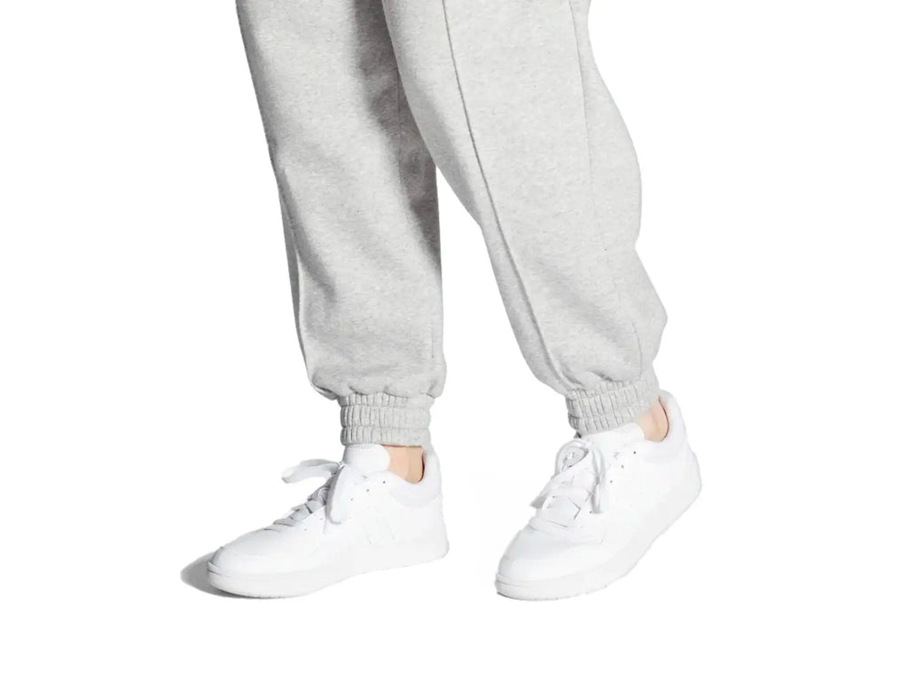 Zapatilla Adidas Hoops 3.0 Cuero Mujer Blanco