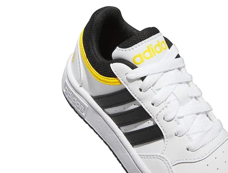 Zapatilla Adidas Hoops 3.0 Junior Blanco
