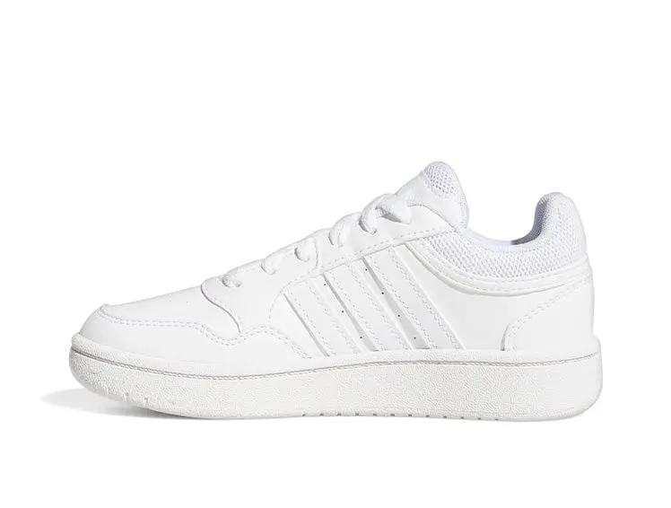 Zapatilla Adidas Hoops 3.0 Junior Mono Blanco