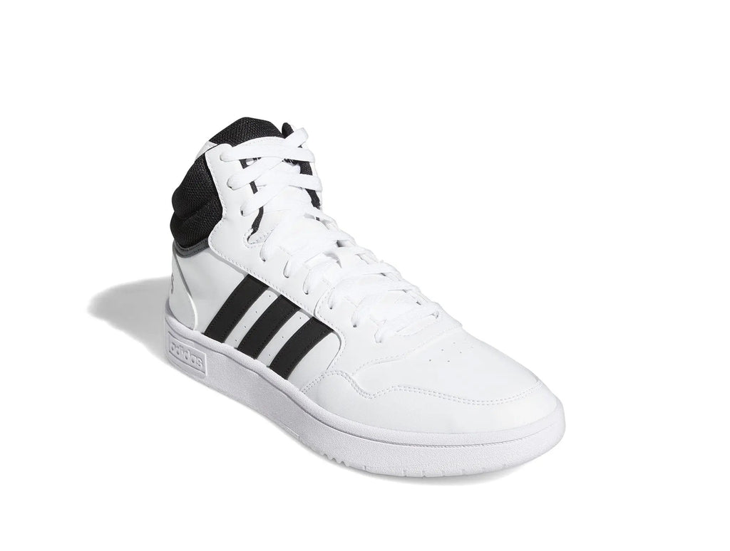 Zapatilla Adidas Hoops 3.0 Mid Hombre Blanco