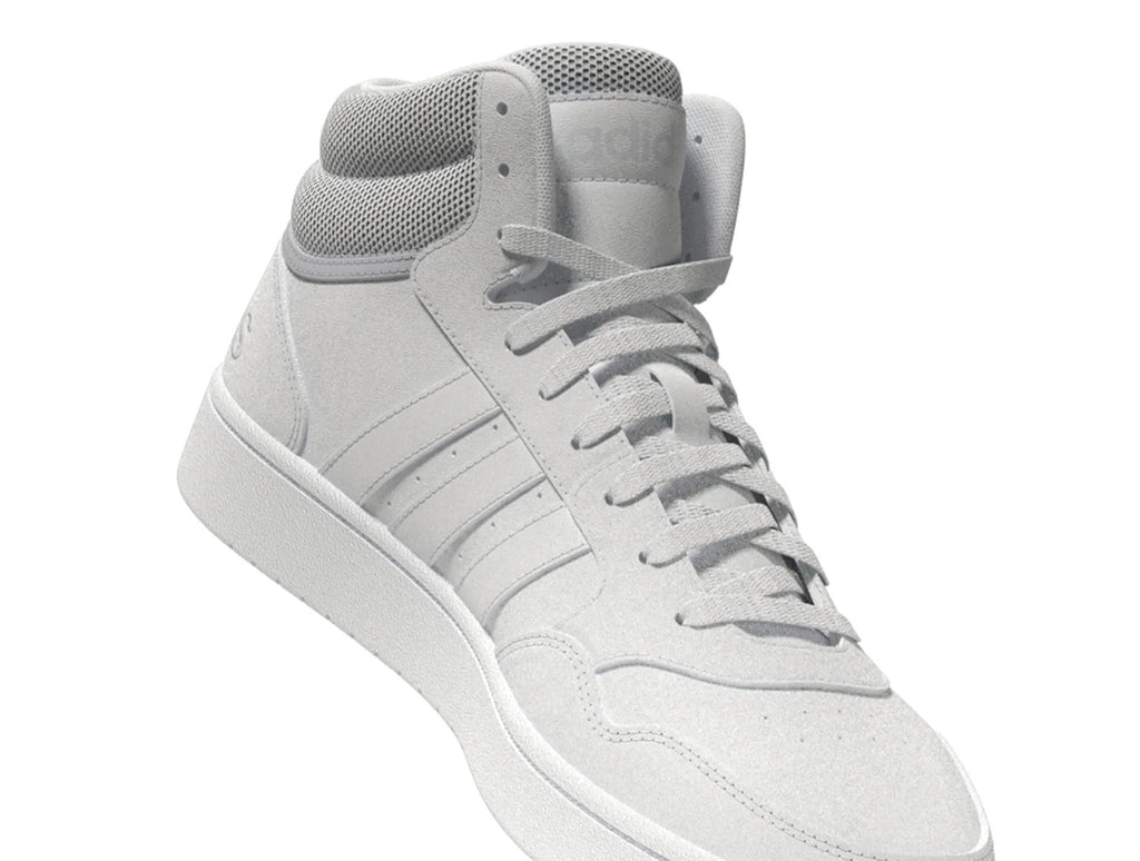 Zapatilla Adidas Hoops 3.0 Mid Mujer Mono Blanco