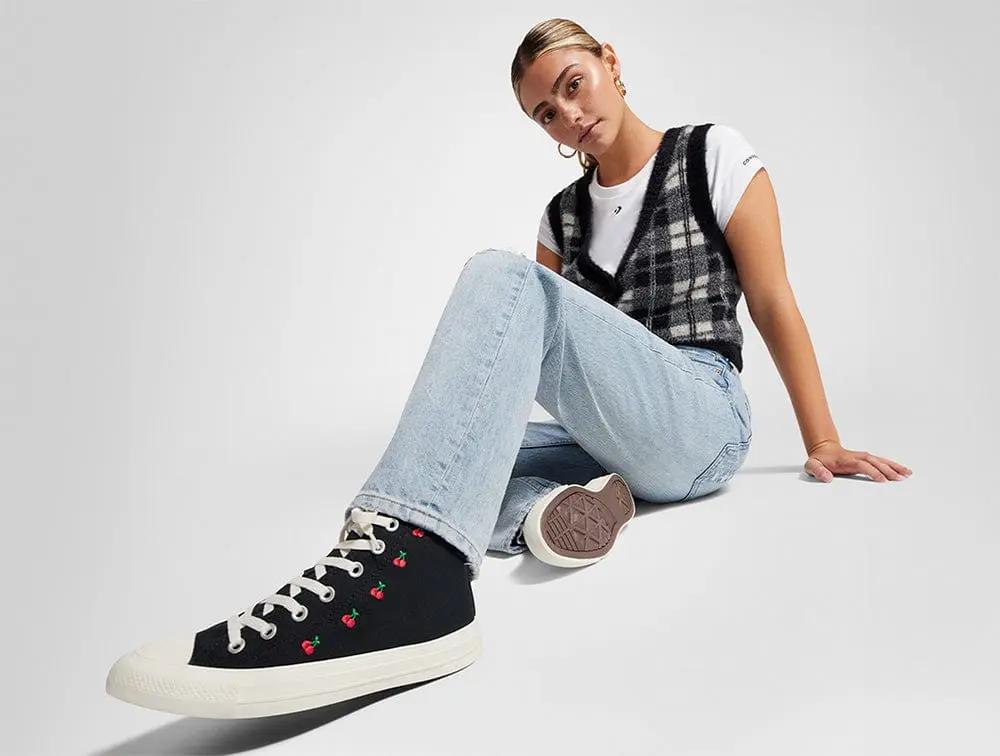Zapatilla Converse Chuck Taylor All Star Cherry Mujer Negro