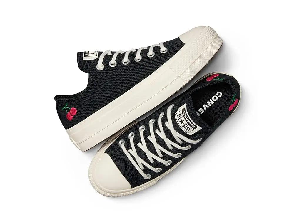 Zapatilla Converse Chuck Taylor All Star Lift Plataforma Cherry Mujer
