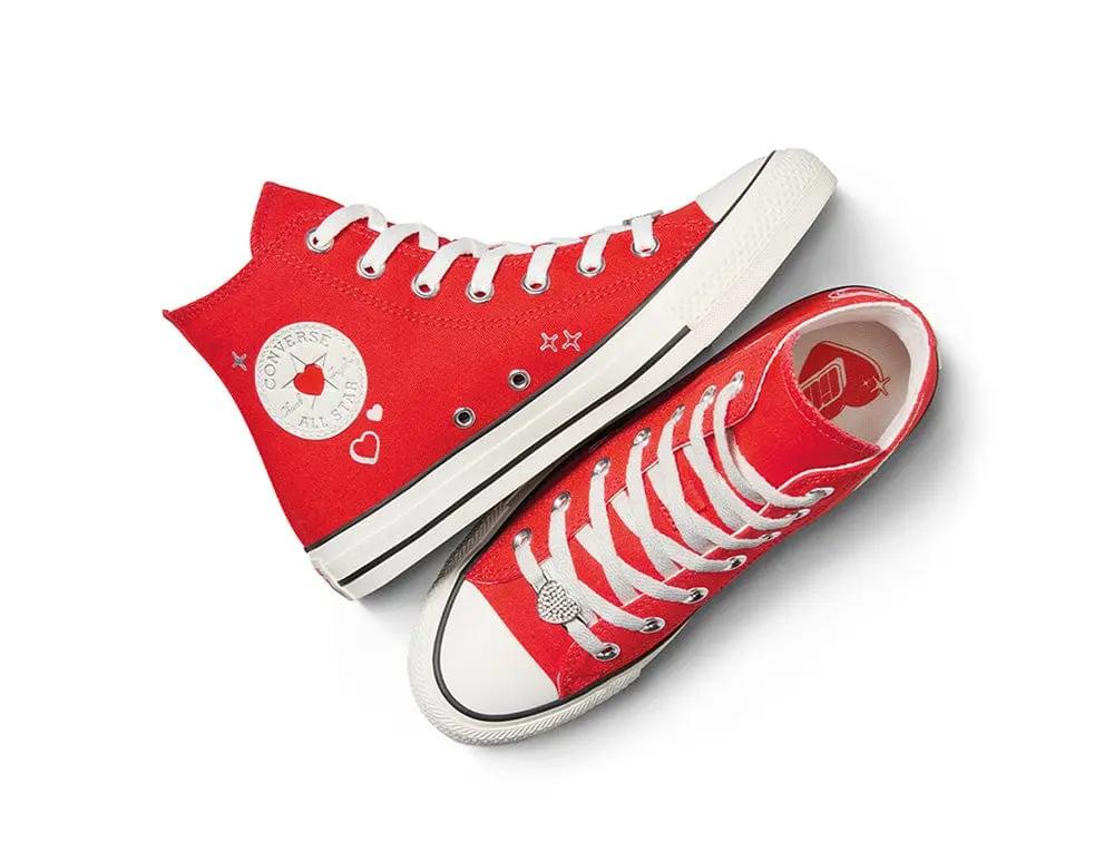 Zapatilla Converse Chuck Taylor Hi Mujer Rojo