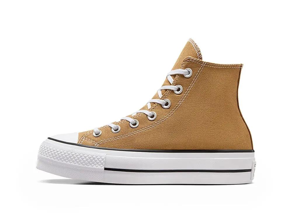 Zapatilla Converse Chuck Taylor Lift Mujer Cafe