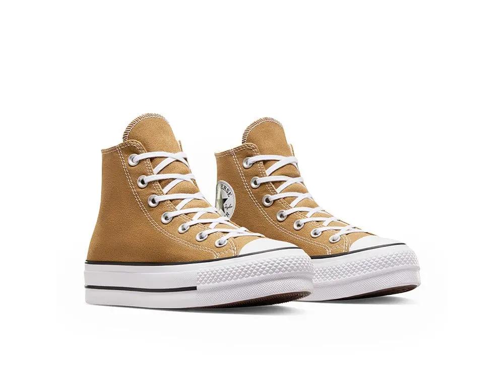 Zapatilla Converse Chuck Taylor Lift Mujer Cafe