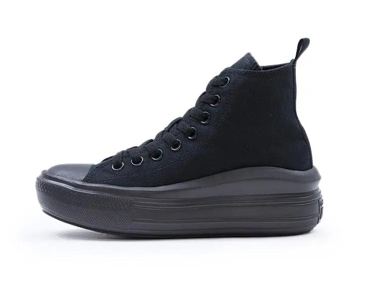 Zapatilla Converse Chuck Taylor Move Plataforma Mujer Mono Negro