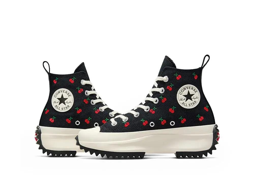 Zapatilla Converse Run Star Hike Plataforma Cherry Mujer Negro