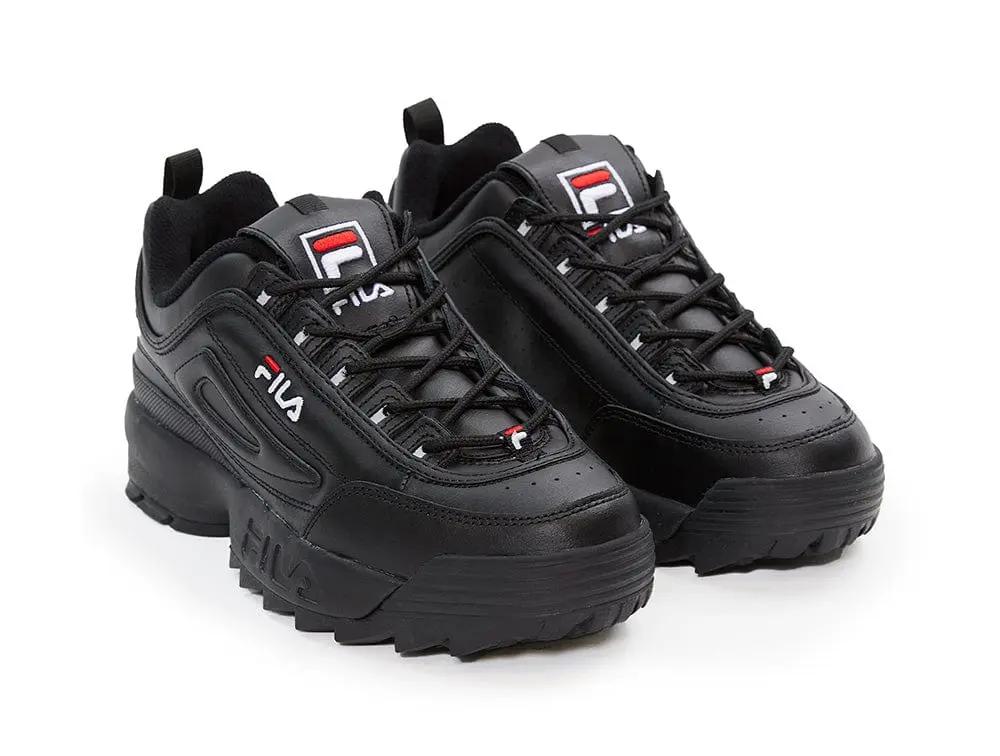 Zapatilla Disruptor II Mujer Mono Negro