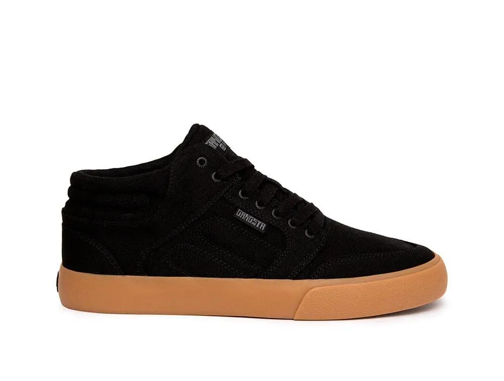 Zapatilla Gangsta Wallride Mid Hombre Negro