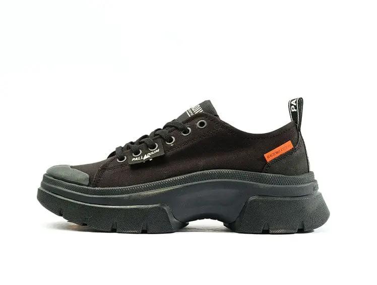 Zapatilla Palladium Pallawave Low Mujer Mono Negro