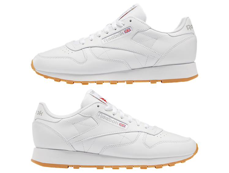 Zapatilla Reebok Classic Leather Unisex Blanco