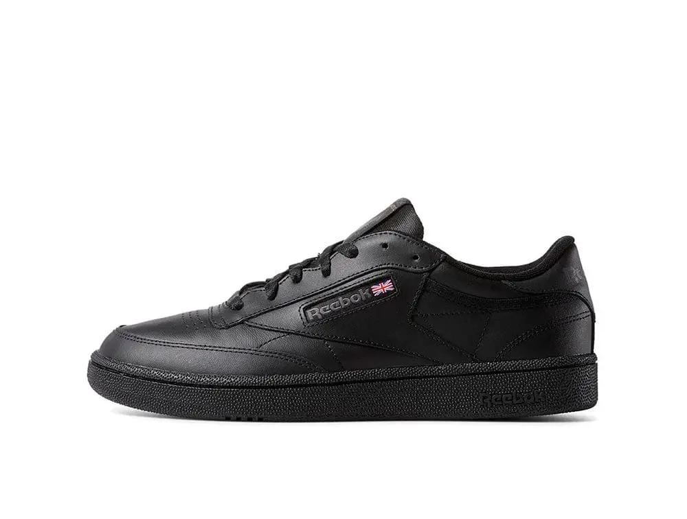 Zapatilla Reebok Club C 85 Hombre Mono Negro