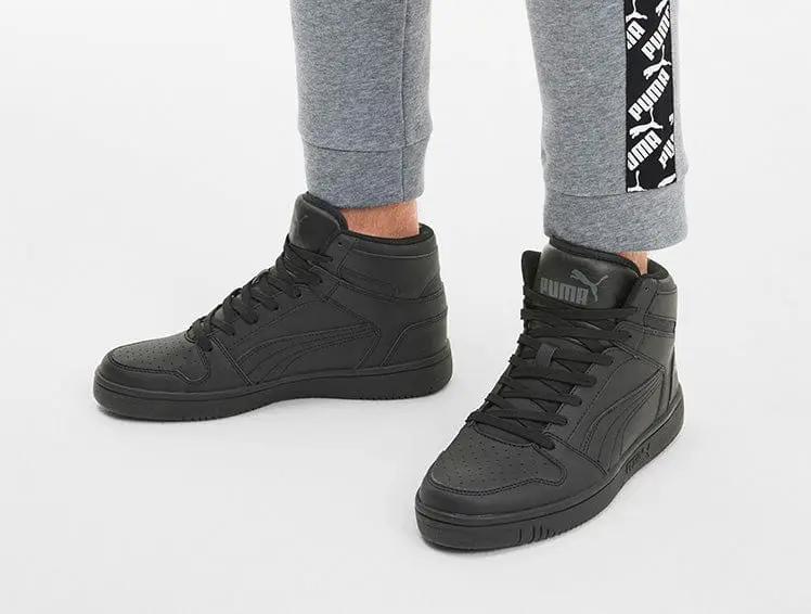 Zapatillas Puma Rebound Hombre Mono Negro