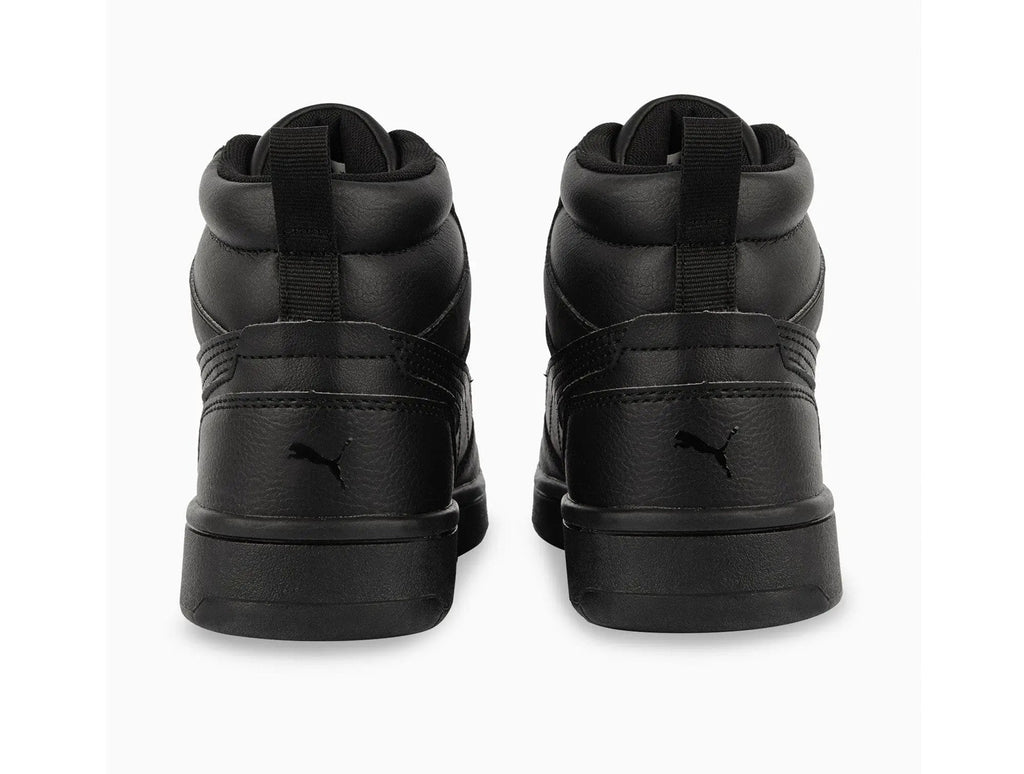 Zapatillas Puma Rebound V6 Cadete Mono Negro