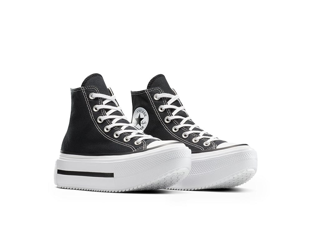 Zapatillas Converse Chuck Taylor Lift Double Stack Mujer Negro