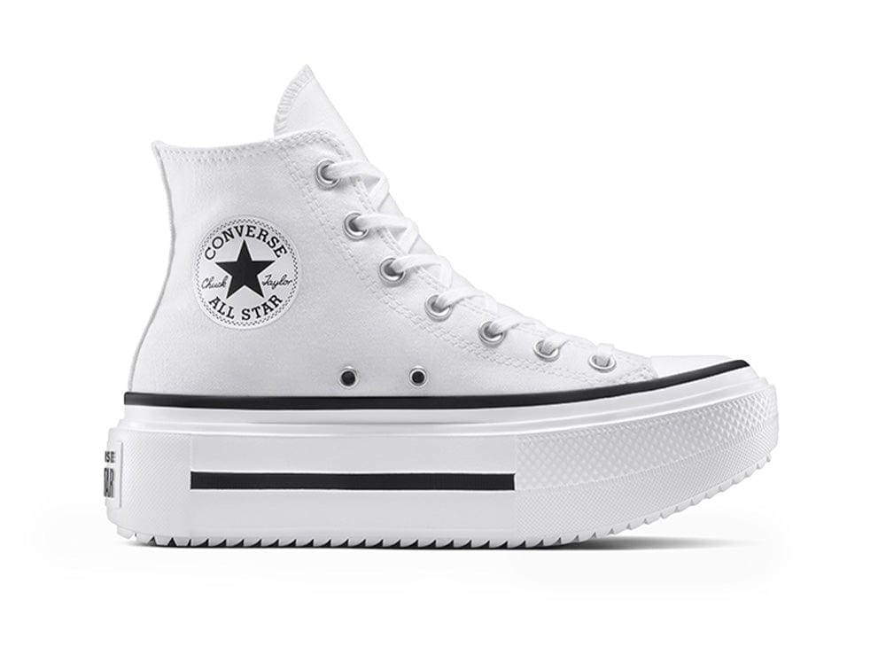 Zapatillas Converse Chuck Taylor Lift Double Stack Mujer Blanco