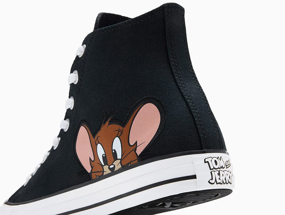 Zapatilla Converse Chuck Taylor Tom y Jerry Unisex Negro