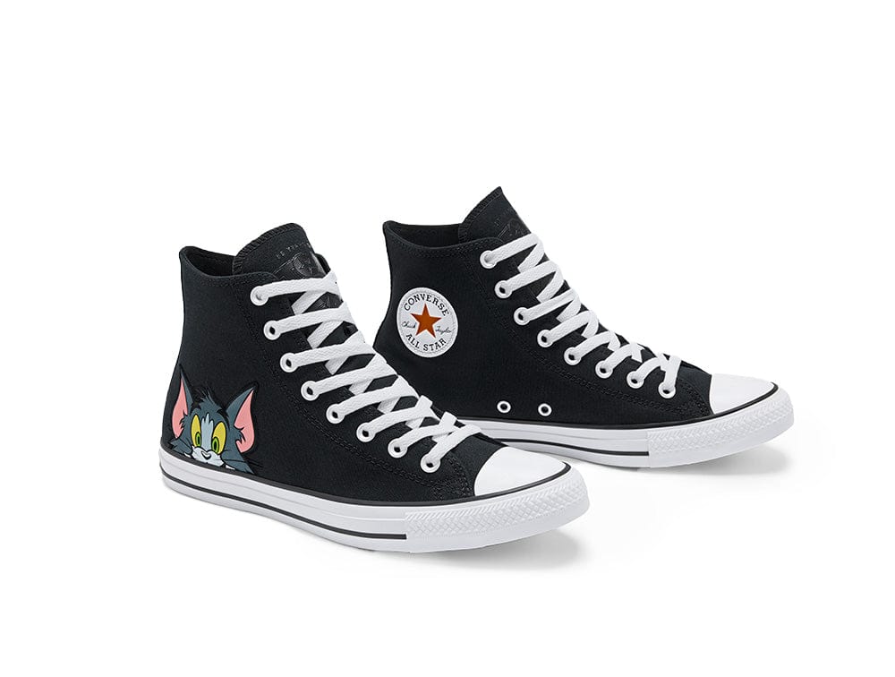 Zapatilla Converse Chuck Taylor Tom y Jerry Unisex Negro