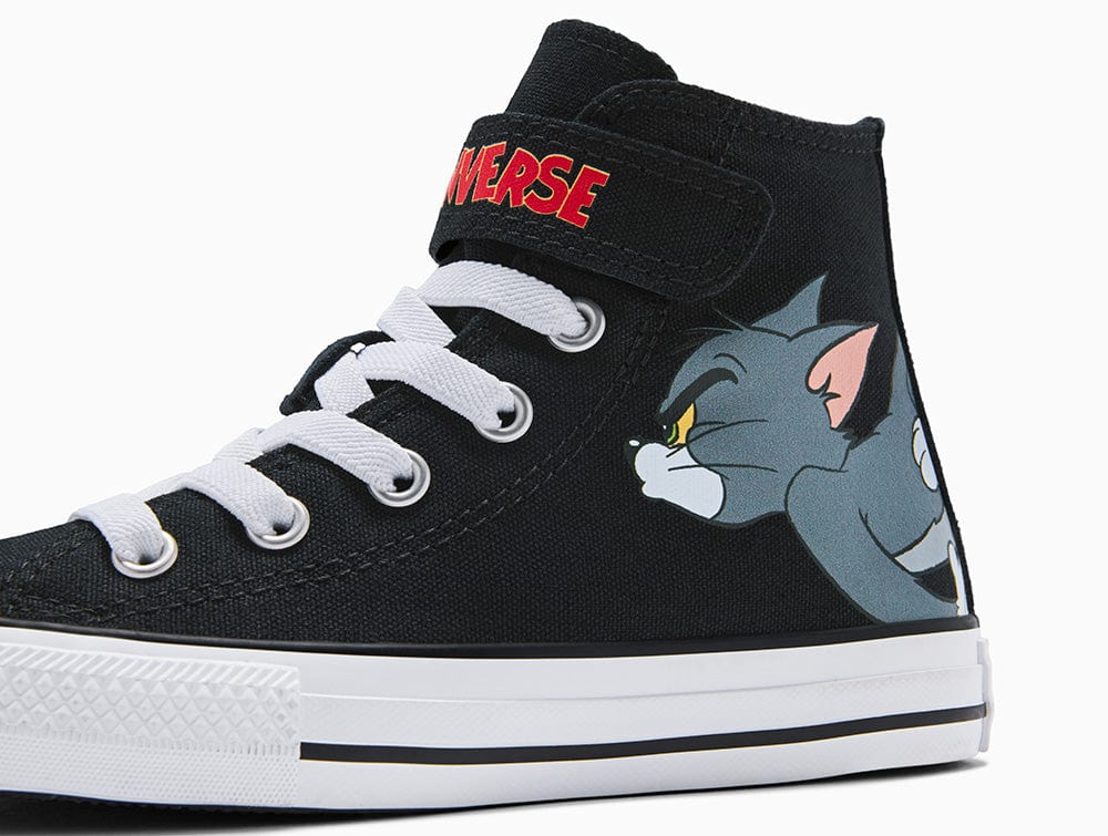 Zapatilla Converse Chuck Taylor 1V Tom y Jerry Junior Negro