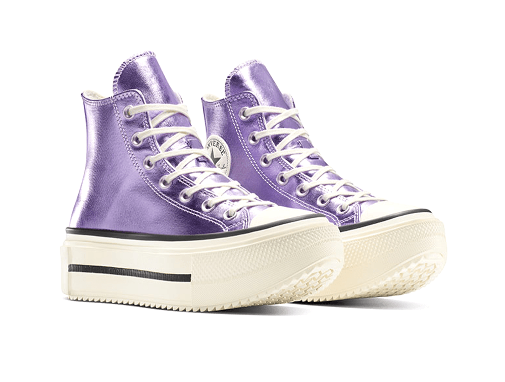 Zapatillas Converse Chuck Taylor Lift Double Stack Mujer Lila