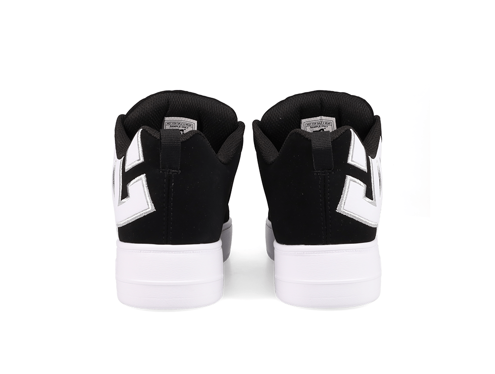 Zapatillas Dc Court Graffik Plataforma Mujer Negro