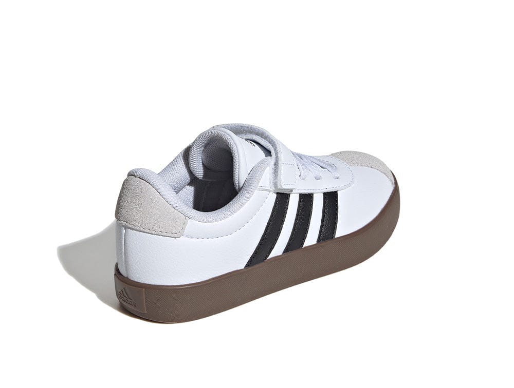 Zapatilla Adidas Vl Court 3.0  Junior Negro/Suela Gum
